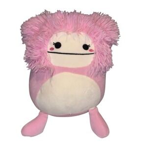 Kellytoy Squishmallow Pink Brina The‎ Bigfoot 8 inch Plush Toy